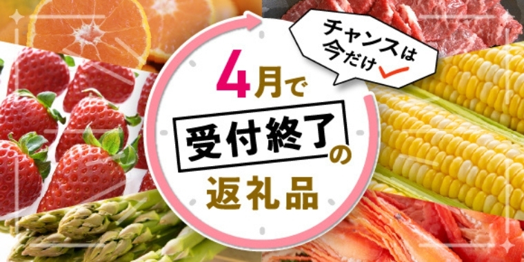 4月受付終了特集